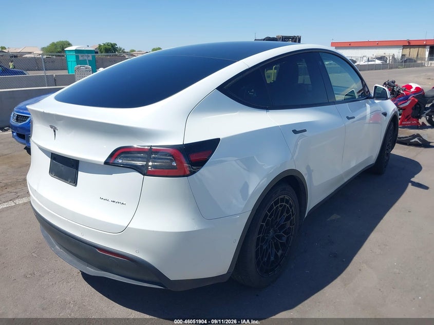 Vin: 7saygdee2nf461710, lot: 46551409, tesla model y long range dual motor all-wheel drive 20224