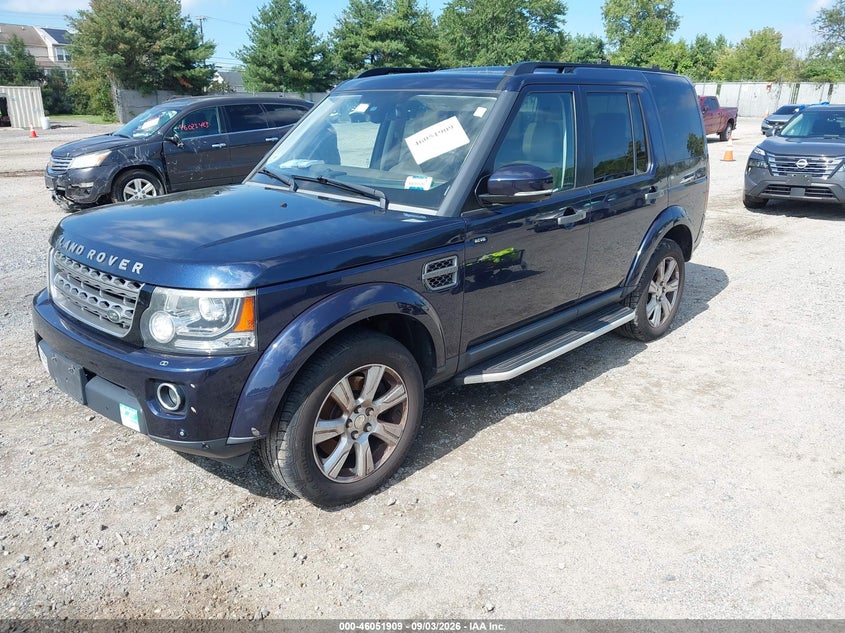 Vin: salag2v69ga790369, lot: 46551415, land rover lr4 20162