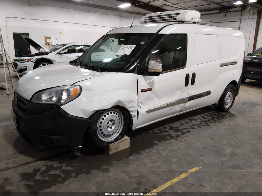Vin: zfberfab4j6l33303, lot: 46551462, ram promaster city tradesman 20182