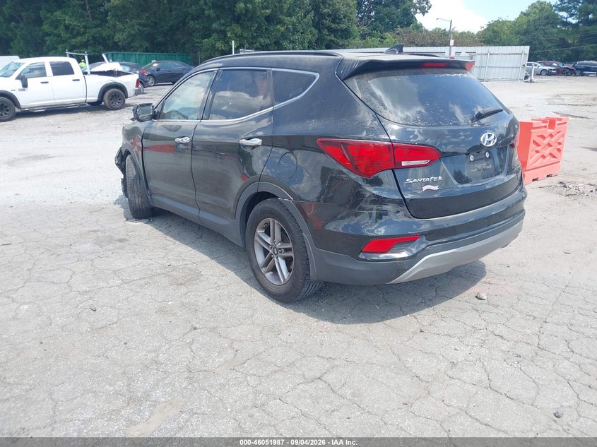 Vin: 5xyzu3lb3hg423929, lot: 46551495, hyundai santa fe sport 2.4l 20173