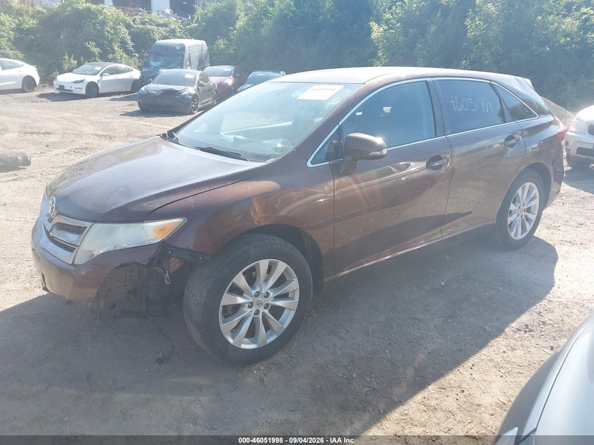 Vin: 4t3za3bb3du074485, lot: 46551506, toyota venza le 20132