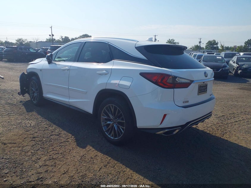 Vin: 2t2bzmca4kc175477, lot: 46551510, lexus rx 350 f sport 20193