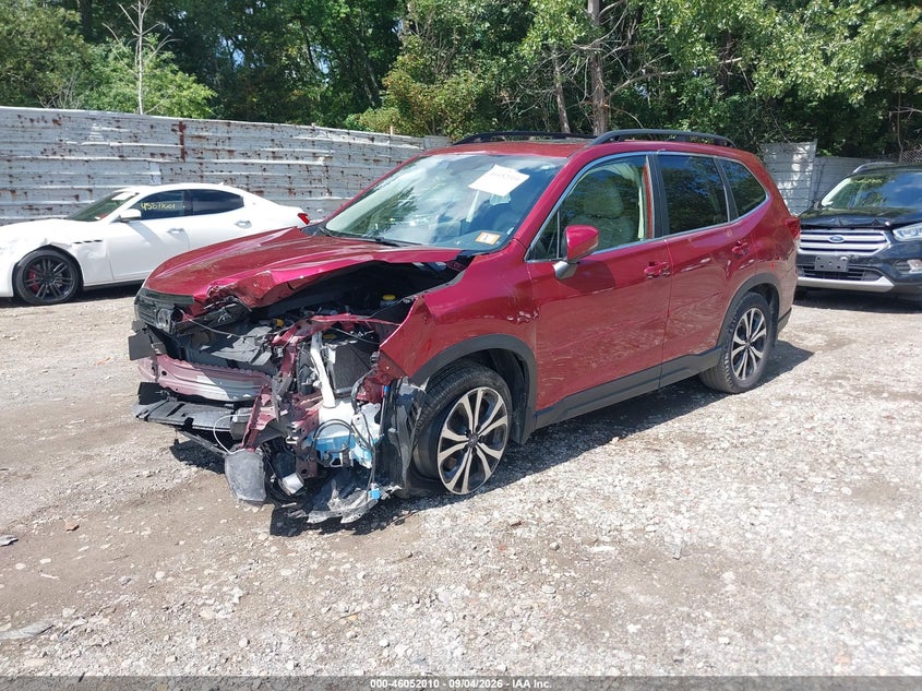 Vin: jf2skalcxrh477100, lot: 46551518, subaru forester limited 20242