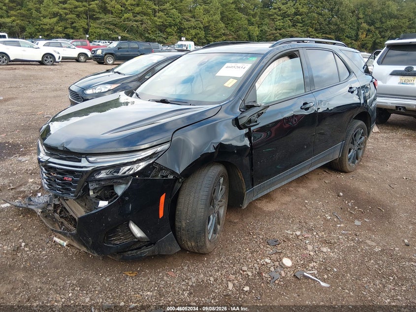 Vin: 3gnaxmeg7pl225274, lot: 46551542, chevrolet equinox fwd rs 20232