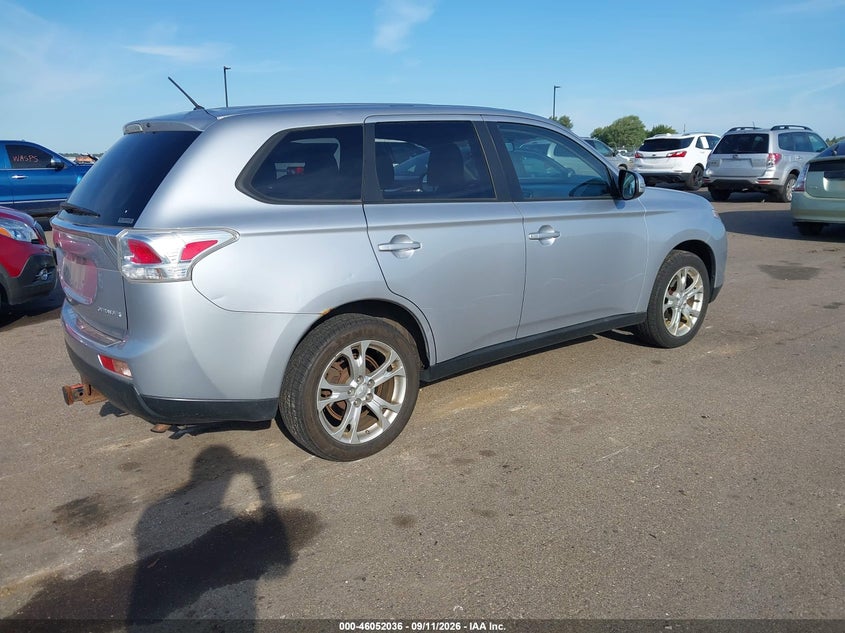 MITSUBISHI OUTLANDER 2014 VIN JA4AZ3A35EZ014574