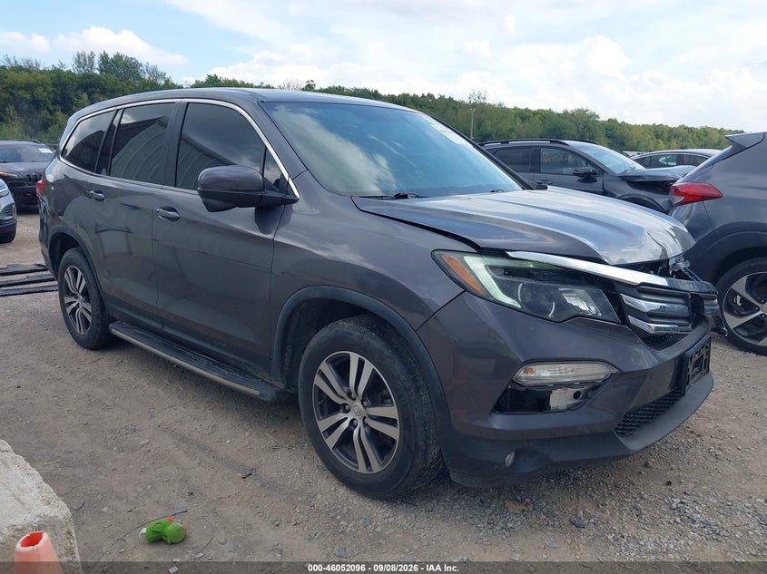 Vin: 5fnyf6h81jb044932, lot: 46551617, honda pilot ex-l 20181