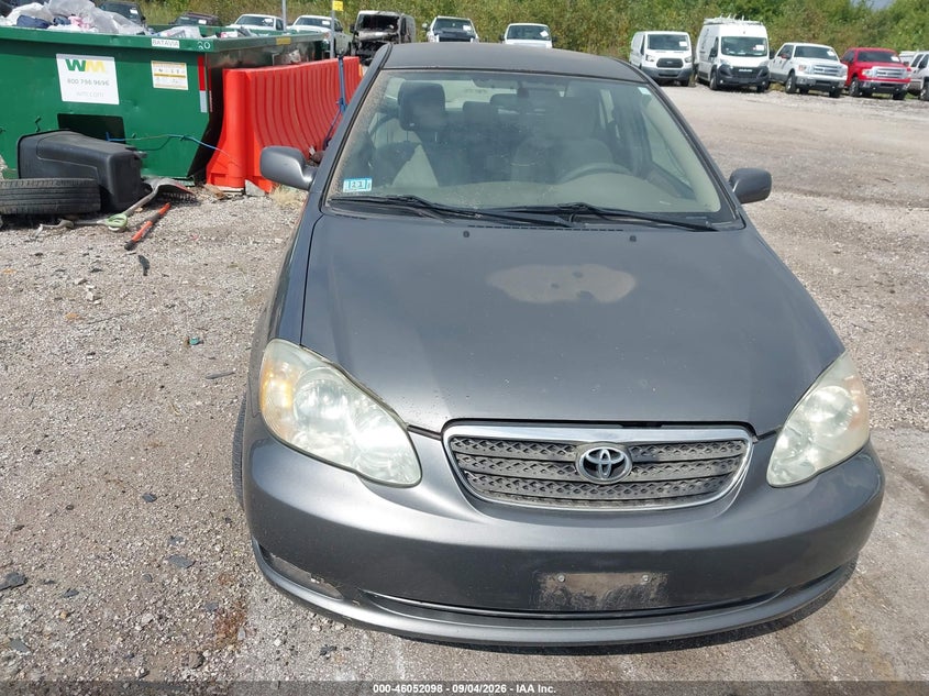 2006 TOYOTA COROLLA SEDAN 1.8L I-4 DOHC, VVT, REGULAR , 126HP