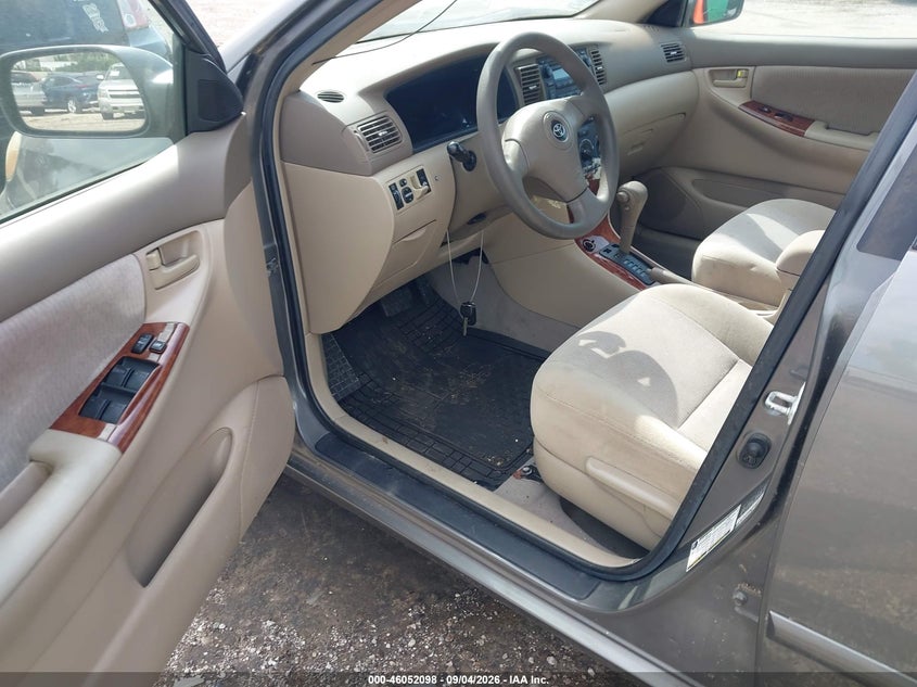 2006 TOYOTA COROLLA SEDAN 1.8L I-4 DOHC, VVT, REGULAR , 126HP