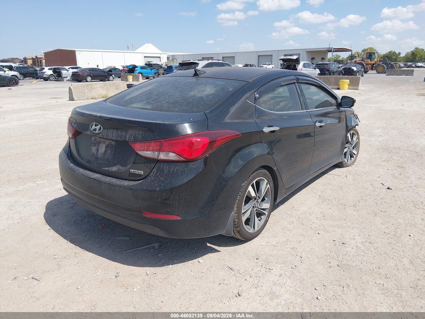 Vin: kmhdh4ae7gu607586, lot: 46551660, hyundai elantra limited 20164