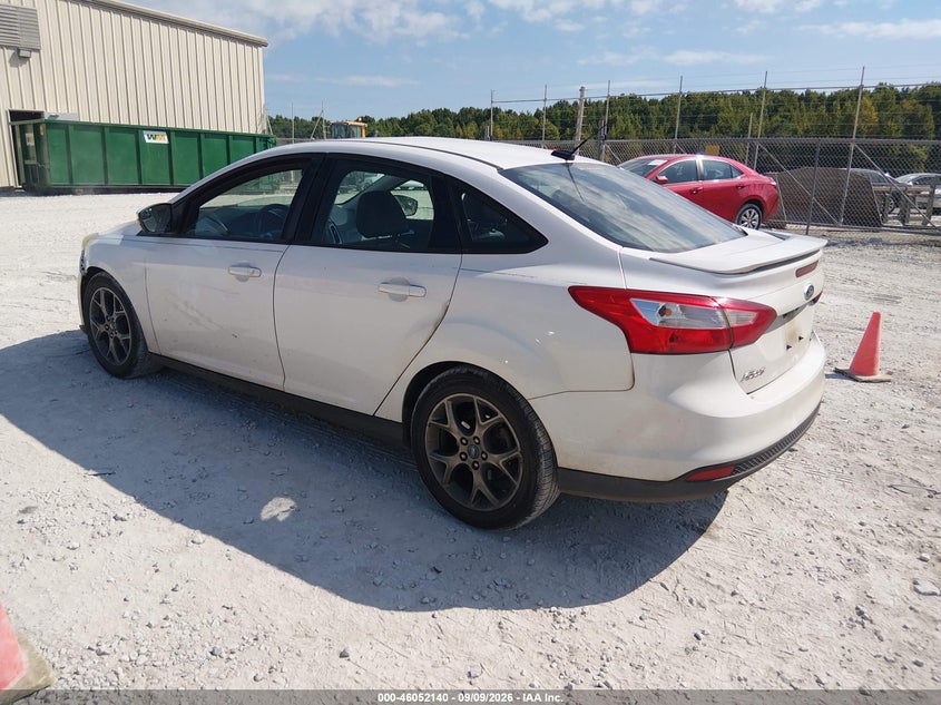 Vin: 1fadp3f22dl237140, lot: 46551661, ford focus se 20133