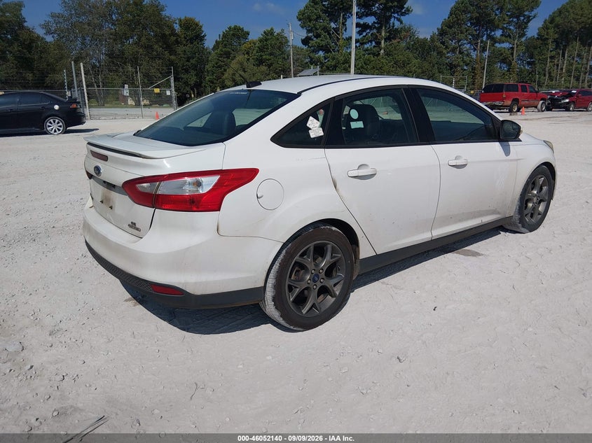 Vin: 1fadp3f22dl237140, lot: 46551661, ford focus se 20134