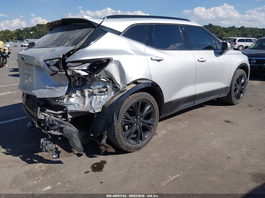 Vin: 3gnkbersxls691286, lot: 46551675, chevrolet blazer fwd rs 20204
