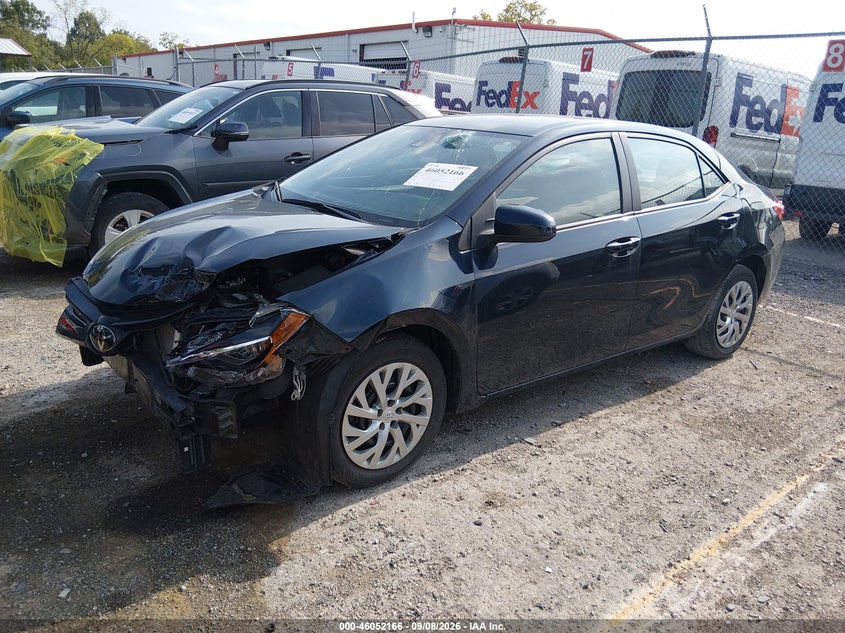 Vin: 2t1burhe0kc180266, lot: 46551687, toyota corolla le 20192