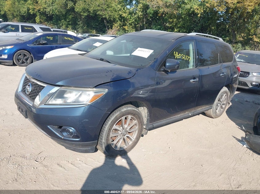 2014 NISSAN PATHFINDER auction photo 2