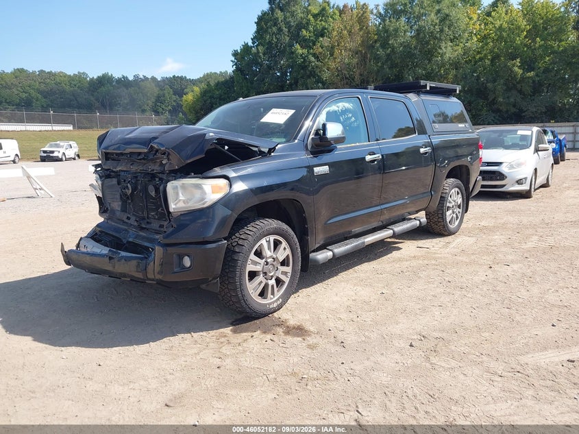 Vin: 5tfaw5f13ex329791, lot: 46551703, toyota tundra platinum 5.7l v8 20142