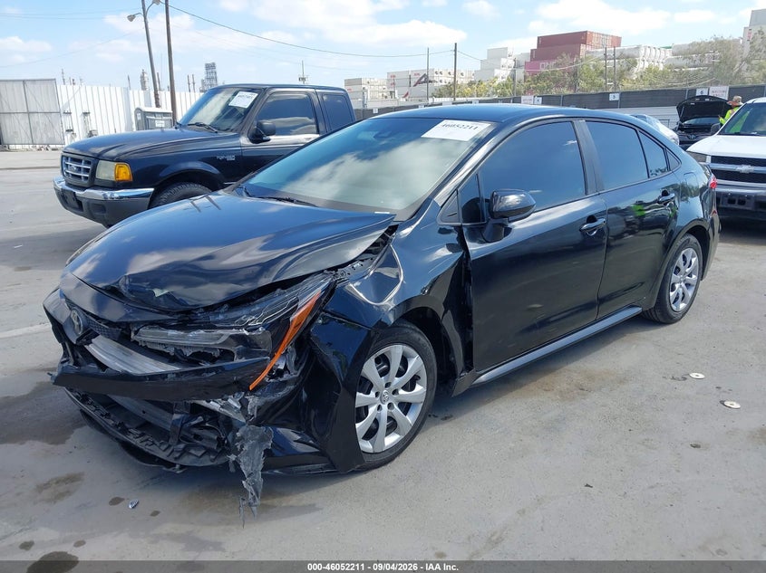 Vin: 5yfepmaexmp208711, lot: 46551732, toyota corolla le 20212