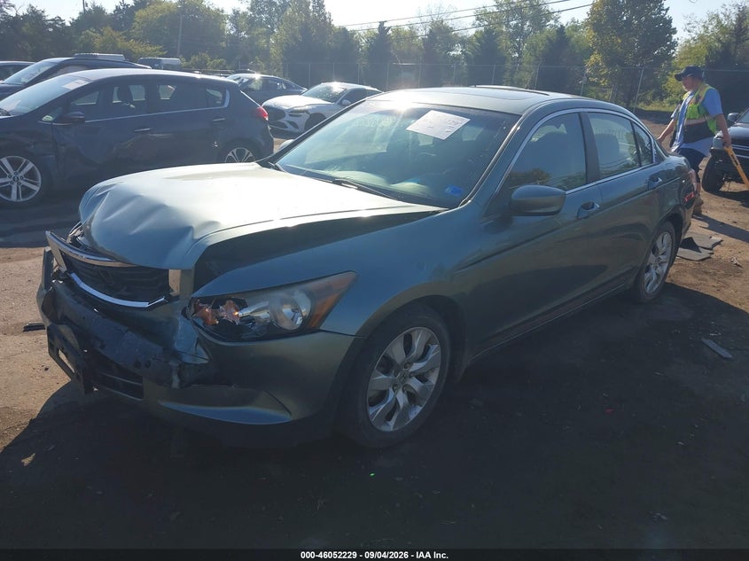 2008 Honda Accord 2.4 Ex, Front End, IAAI, VIN 1HGCP26738A038712 — photo 2