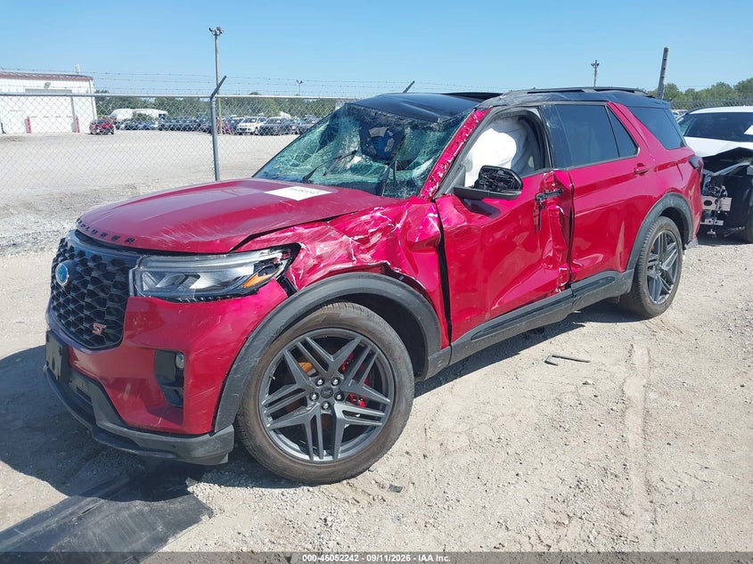 Vin: 1fmwk8gc5sga40051, lot: 46551763, ford explorer st 20252