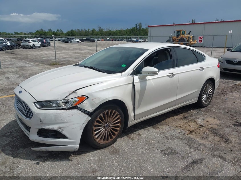 Vin: 3fa6p0k91fr297862, lot: 46551776, ford fusion titanium 20152