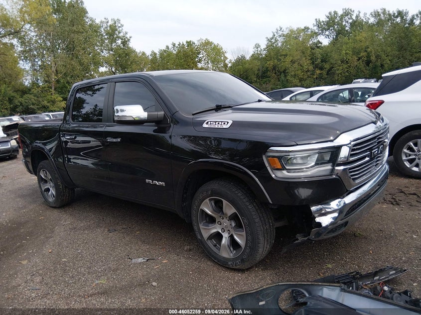 Vin: 1c6srfjt3kn918039, lot: 46551780, ram 1500 laramie  4x4 5'7 box 2019 img_1