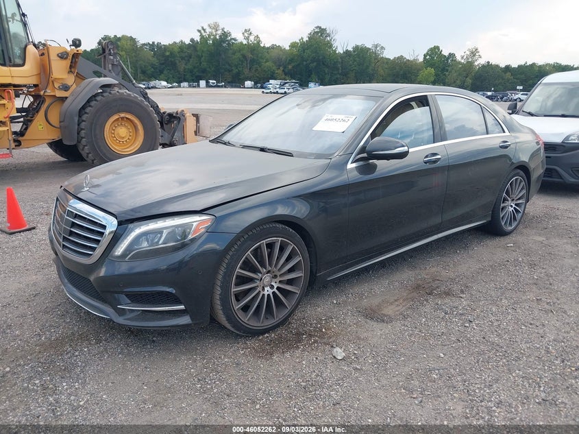 2015 MERCEDES-BENZ S 550 auction photo 2