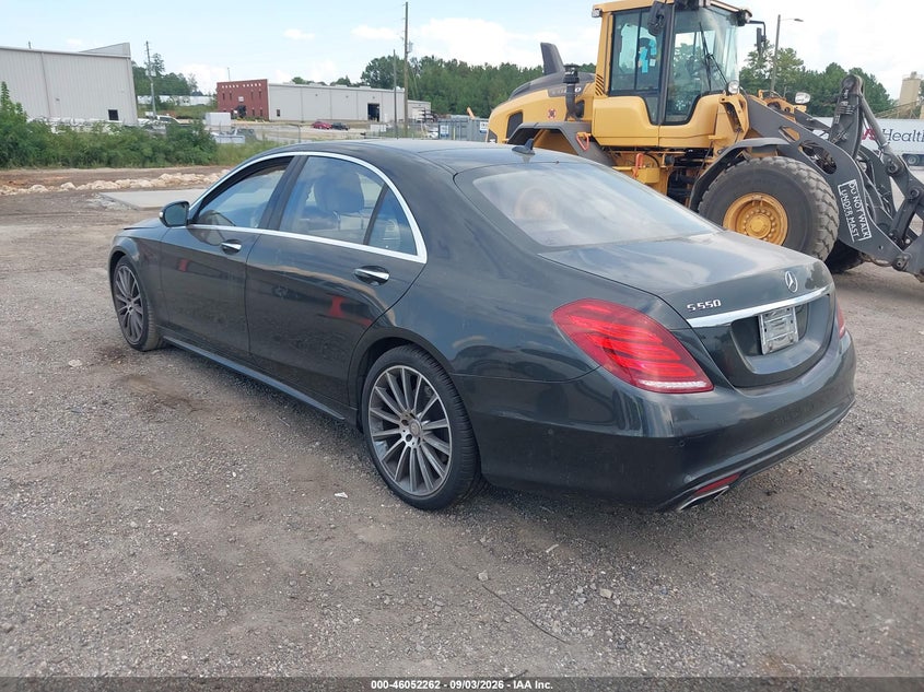 2015 MERCEDES-BENZ S 550 auction photo 3