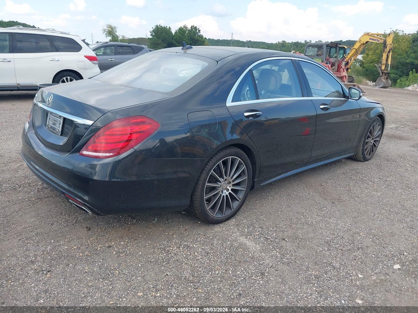 2015 MERCEDES-BENZ S 550 auction photo 4