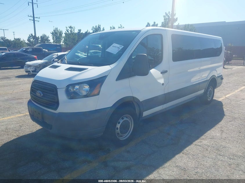 Vin: 1fbzx2zm9jka99870, lot: 46551827, ford transit-350 xl 20182