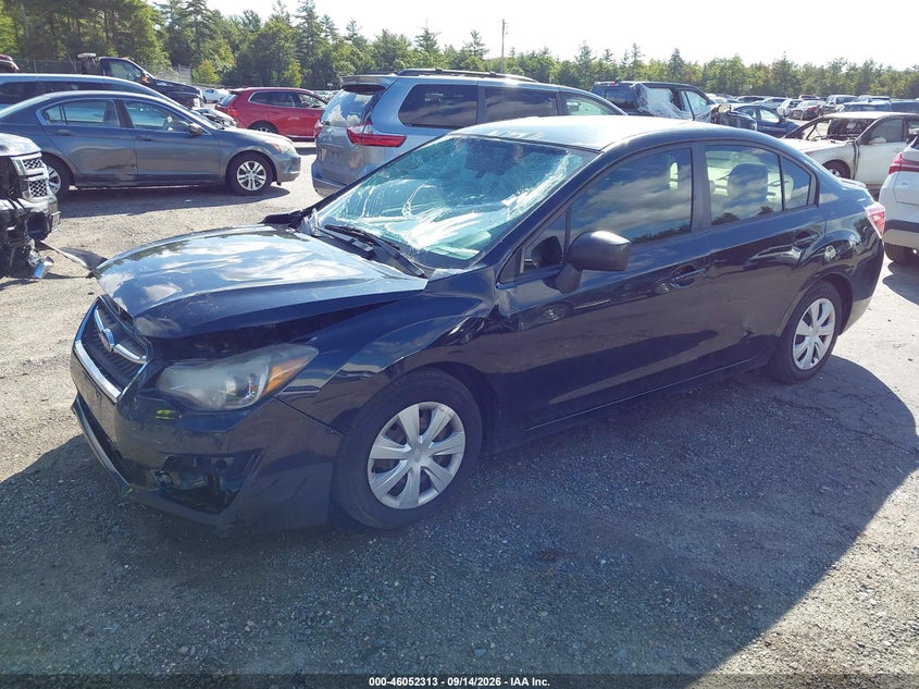 Vin: jf1gjaa63fh006668, lot: 46551834, subaru impreza 2.0i 20152