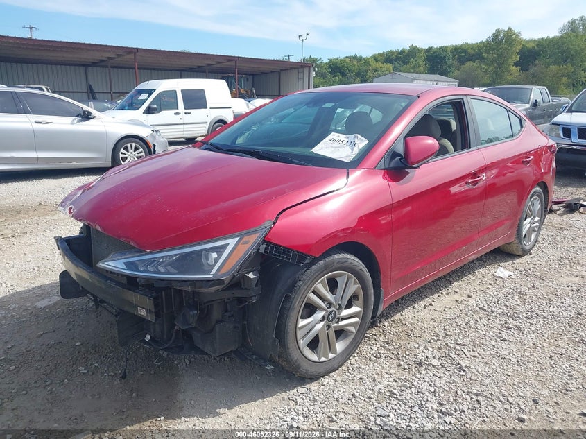 Vin: kmhd84lfxlu017768, lot: 46551847, hyundai elantra sel 20202