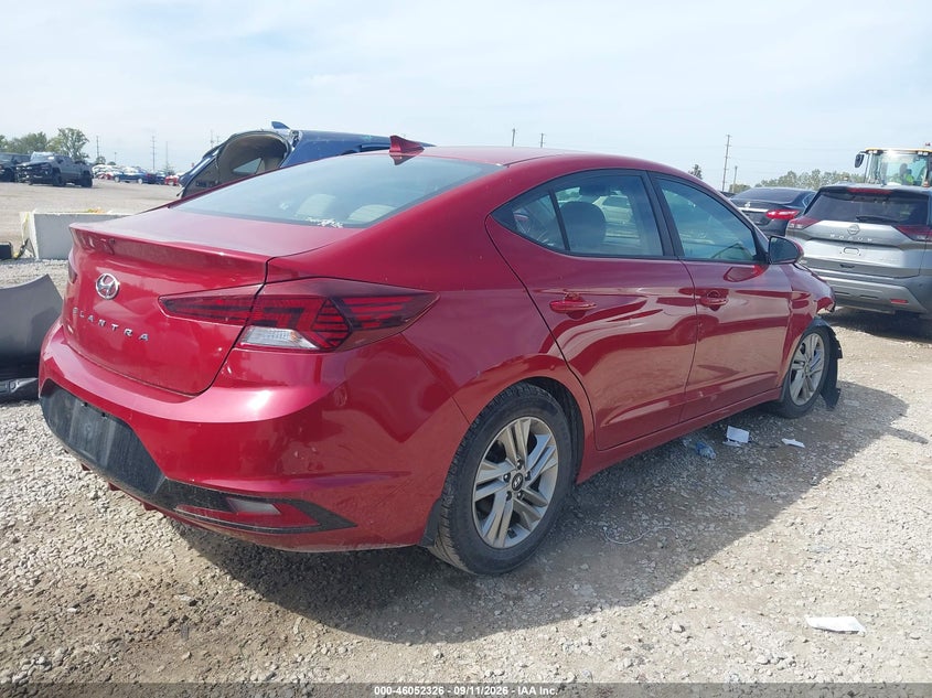 Vin: kmhd84lfxlu017768, lot: 46551847, hyundai elantra sel 20204