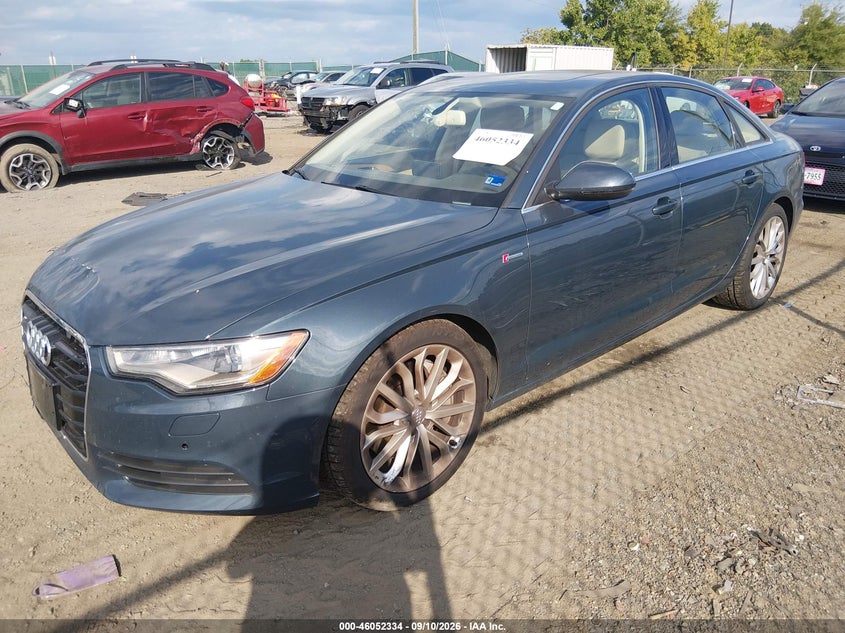 Vin: wauggafc3cn082733, lot: 46551855, audi a6 3.0t premium plus 20122