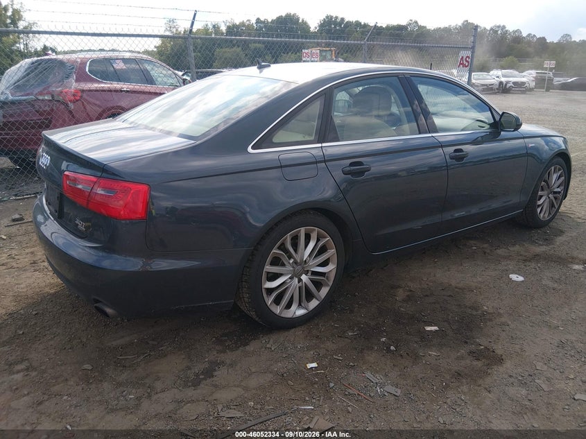Vin: wauggafc3cn082733, lot: 46551855, audi a6 3.0t premium plus 20124