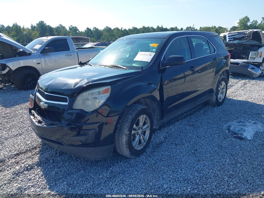 Vin: 2gnalaekxf1162900, lot: 46551859, chevrolet equinox ls 20152