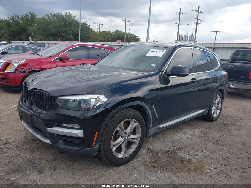 Vin: 5uxtr7c59klf30411, lot: 46551860, bmw x3 sdrive30i 20192