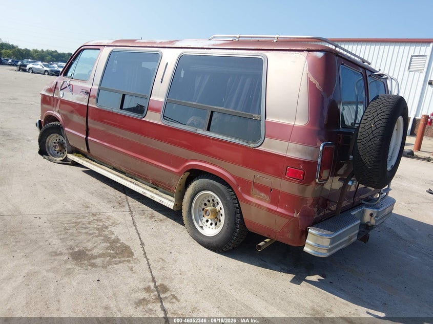 DODGE RAM VAN 1985 VIN 2B6HB23TXFK316905