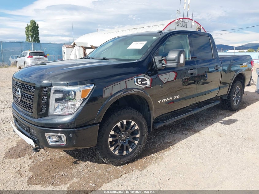 Vin: 1n6ba1f42kn523741, lot: 46551871, nissan titan xd pro-4x diesel 20192