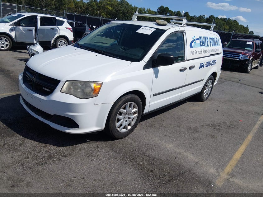 Vin: 2c4jrgag5er380528, lot: 46551942, ram cargo tradesman 20142