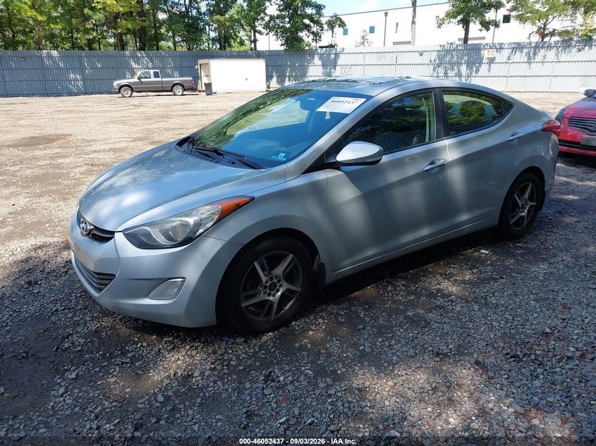 Vin: 5npdh4ae8dh211287, lot: 46551958, hyundai elantra limited 20132