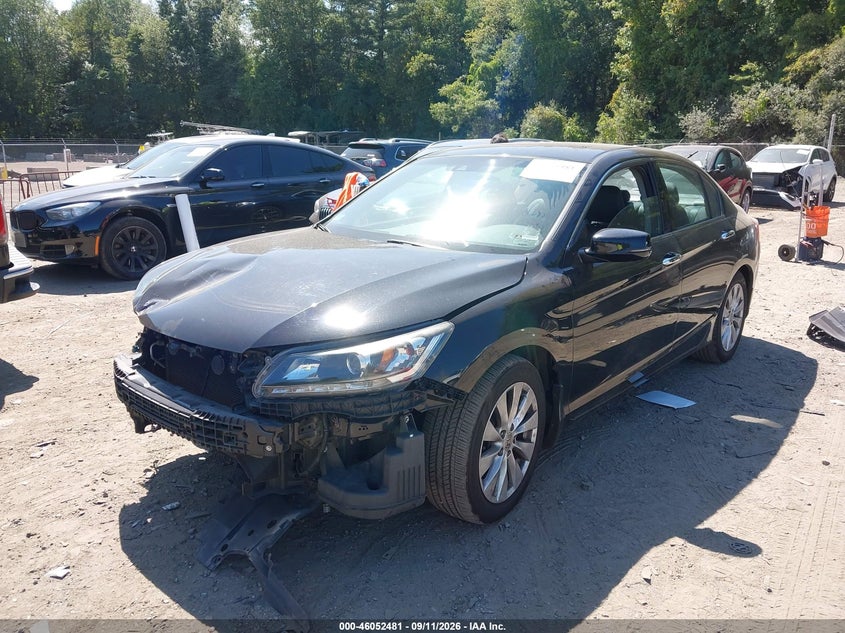 Vin: 1hgcr3f80da003645, lot: 46552002, honda accord ex-l v-6 20132