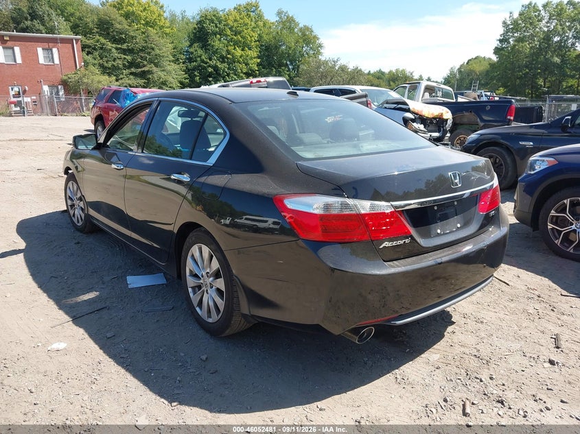 Vin: 1hgcr3f80da003645, lot: 46552002, honda accord ex-l v-6 20133