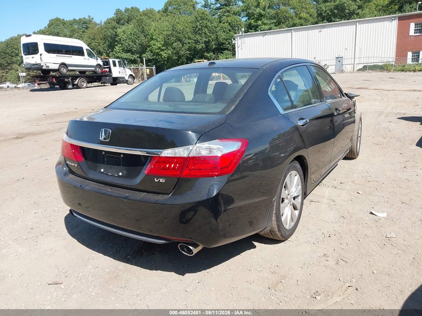 Vin: 1hgcr3f80da003645, lot: 46552002, honda accord ex-l v-6 20134