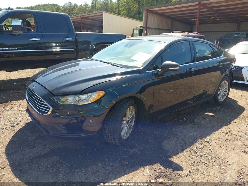 Vin: 3fa6p0hd7kr126572, lot: 46552003, ford fusion se 20192