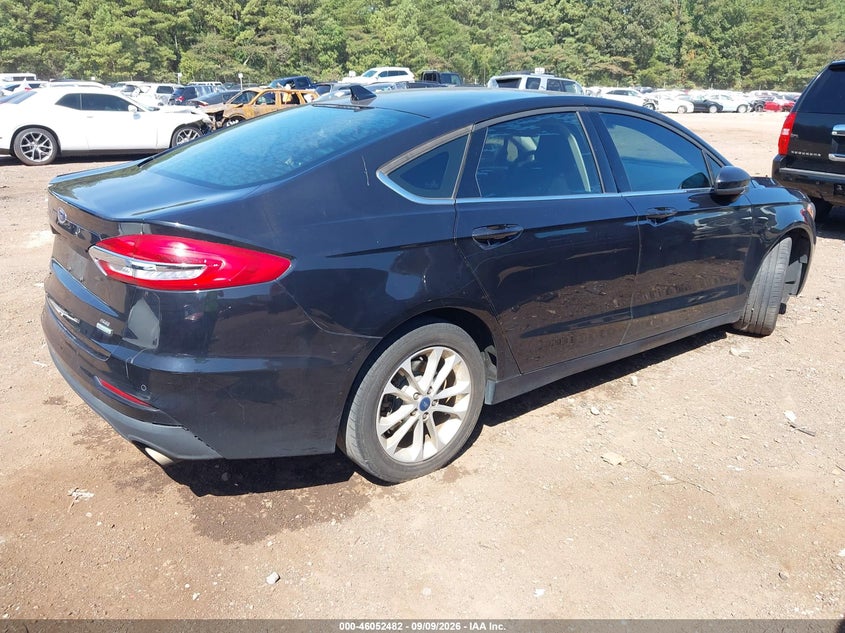 Vin: 3fa6p0hd7kr126572, lot: 46552003, ford fusion se 20194