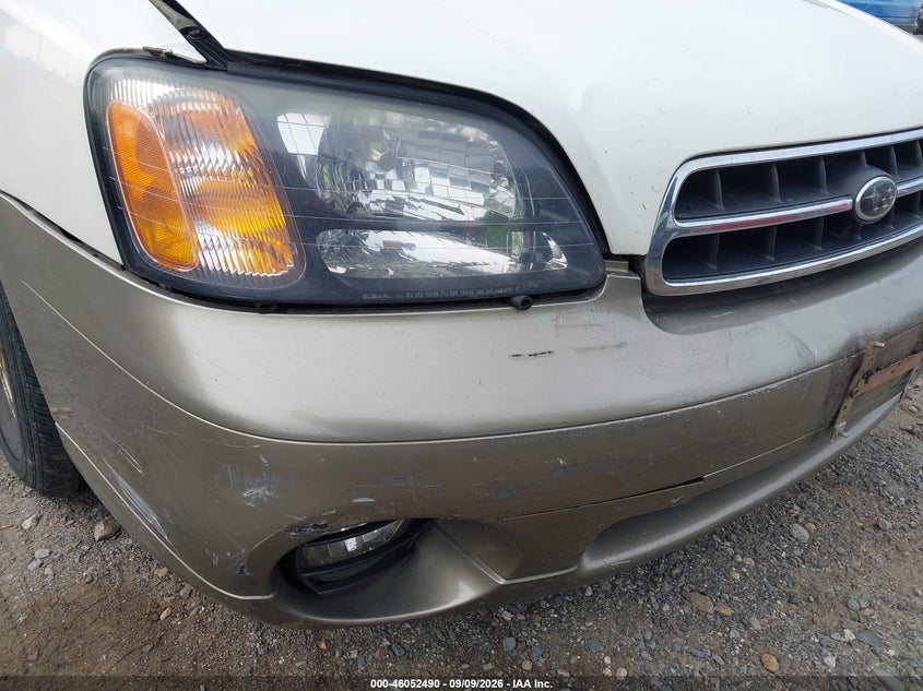 SUBARU OUTBACK 2001 VIN 4S3BH896317631048