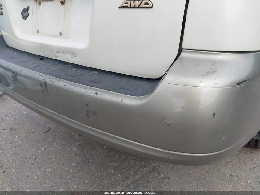 SUBARU OUTBACK 2001 VIN 4S3BH896317631048