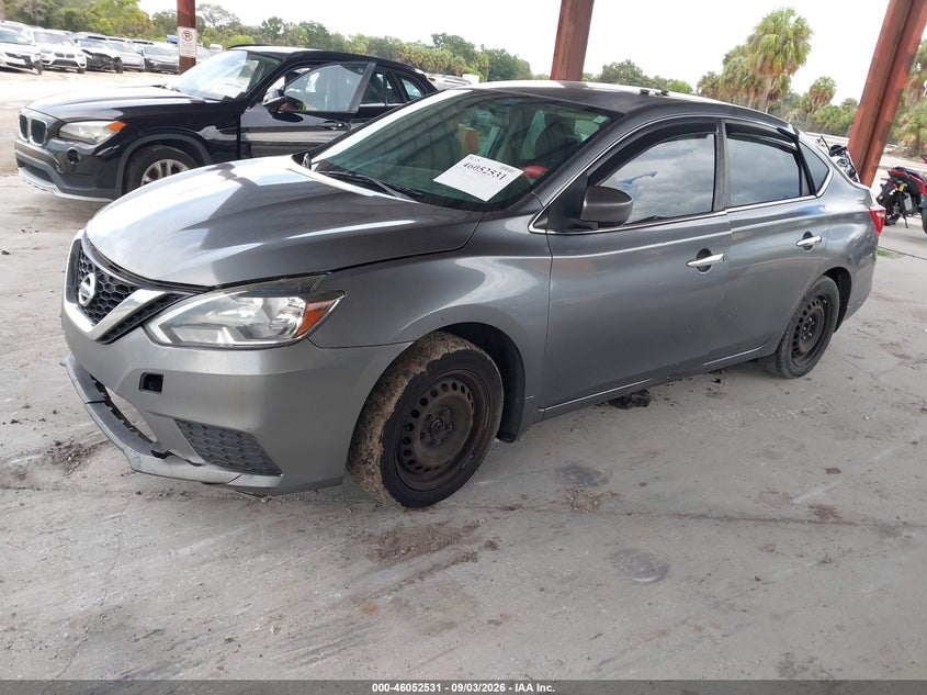2017 NISSAN SENTRA auction photo 2