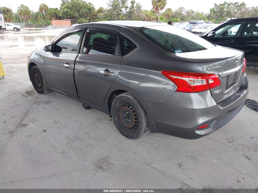 2017 NISSAN SENTRA auction photo 3