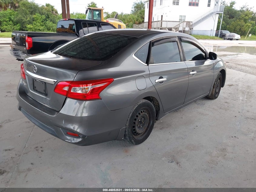 2017 NISSAN SENTRA auction photo 4