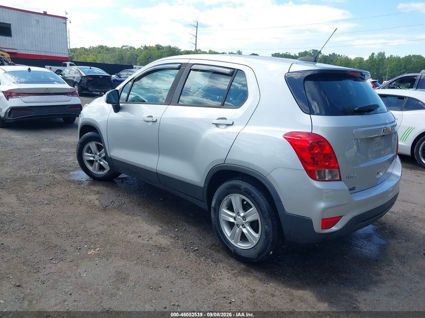 Vin: 3gncjksb8ll195509, lot: 46552060, chevrolet trax fwd ls 20203